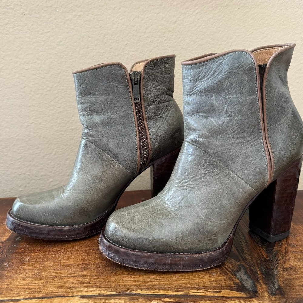 John Fluevog Double Dutch Heal Boots Sz 7.5